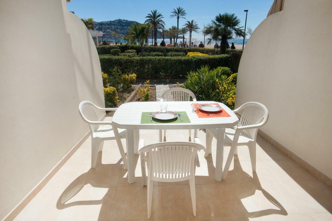 Apartamento A Pie De Playa, Climatizado Y Parking Roses Buitenkant foto